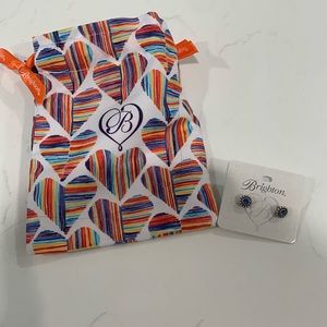 Brighton brand new in packaging twinkle post back stud earrings